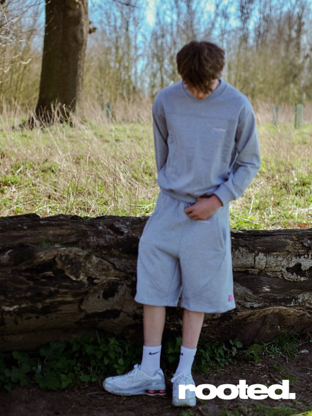 RUNAWAY ROOTED SWEAT SHORTS