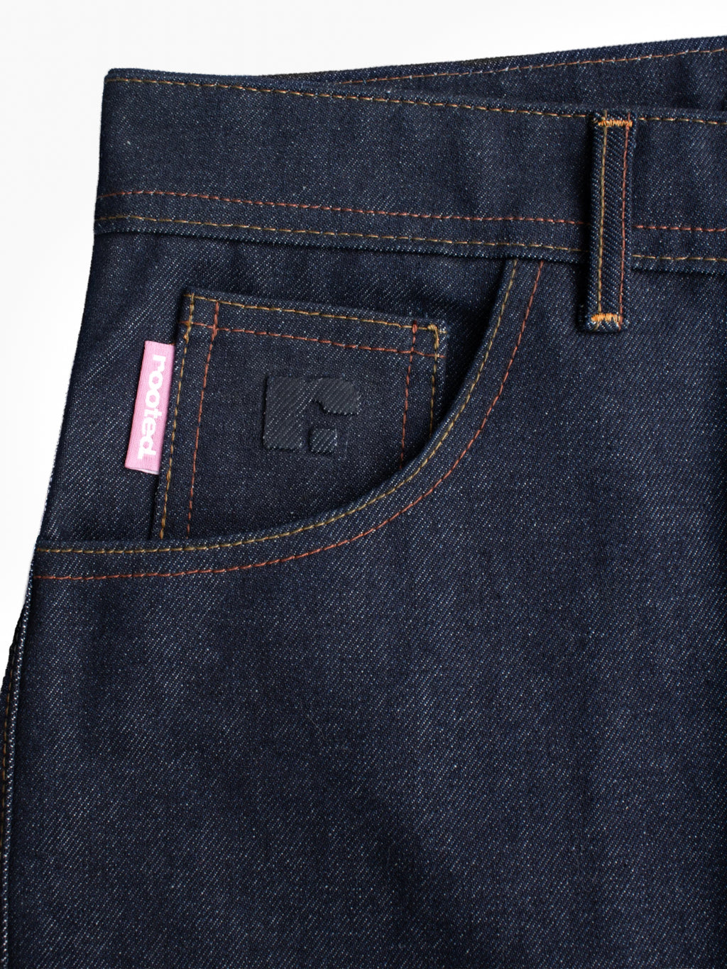 ROOTED BLOOM DENIM