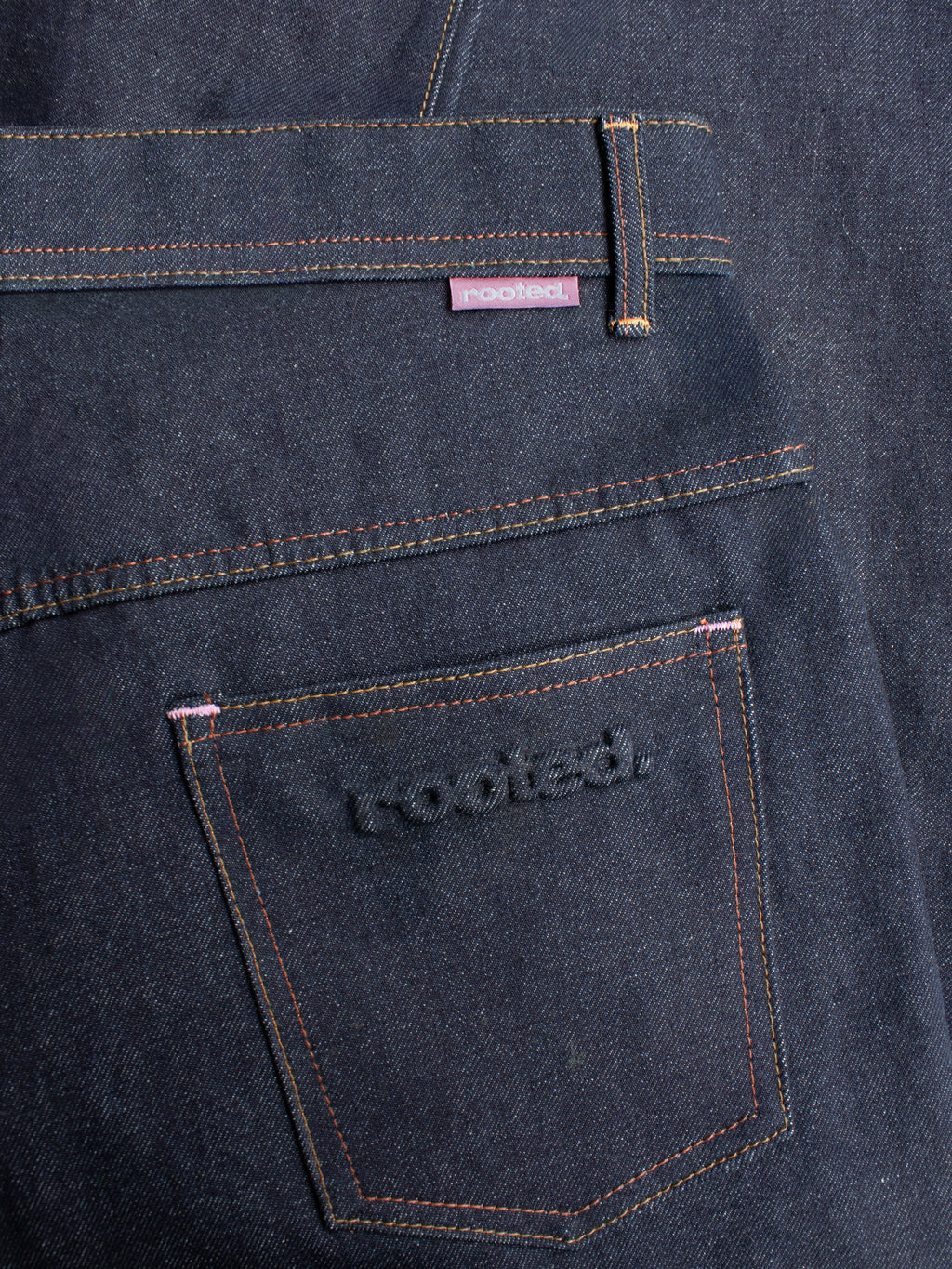 ROOTED BLOOM DENIM