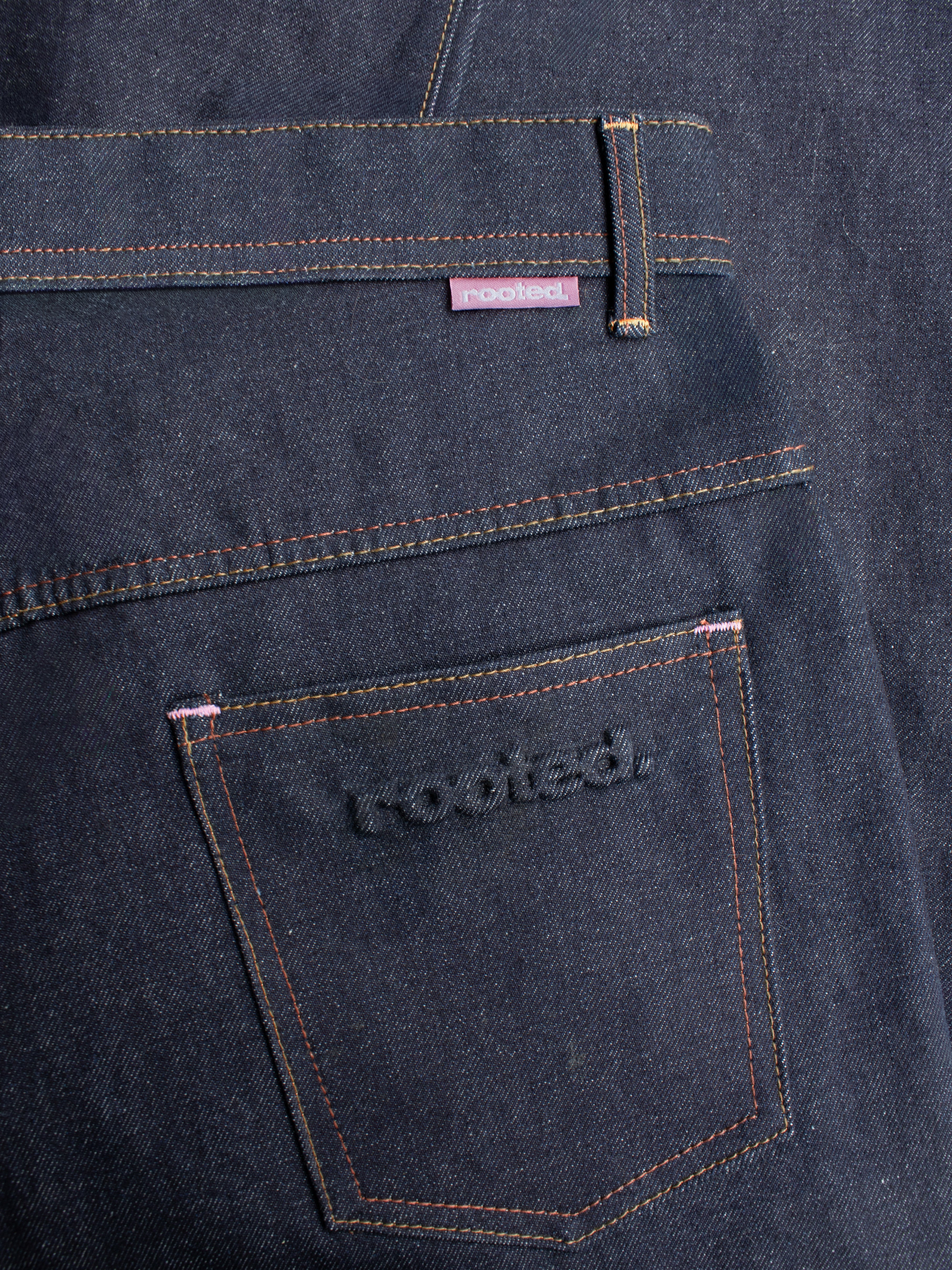 ROOTED BLOOM DENIM