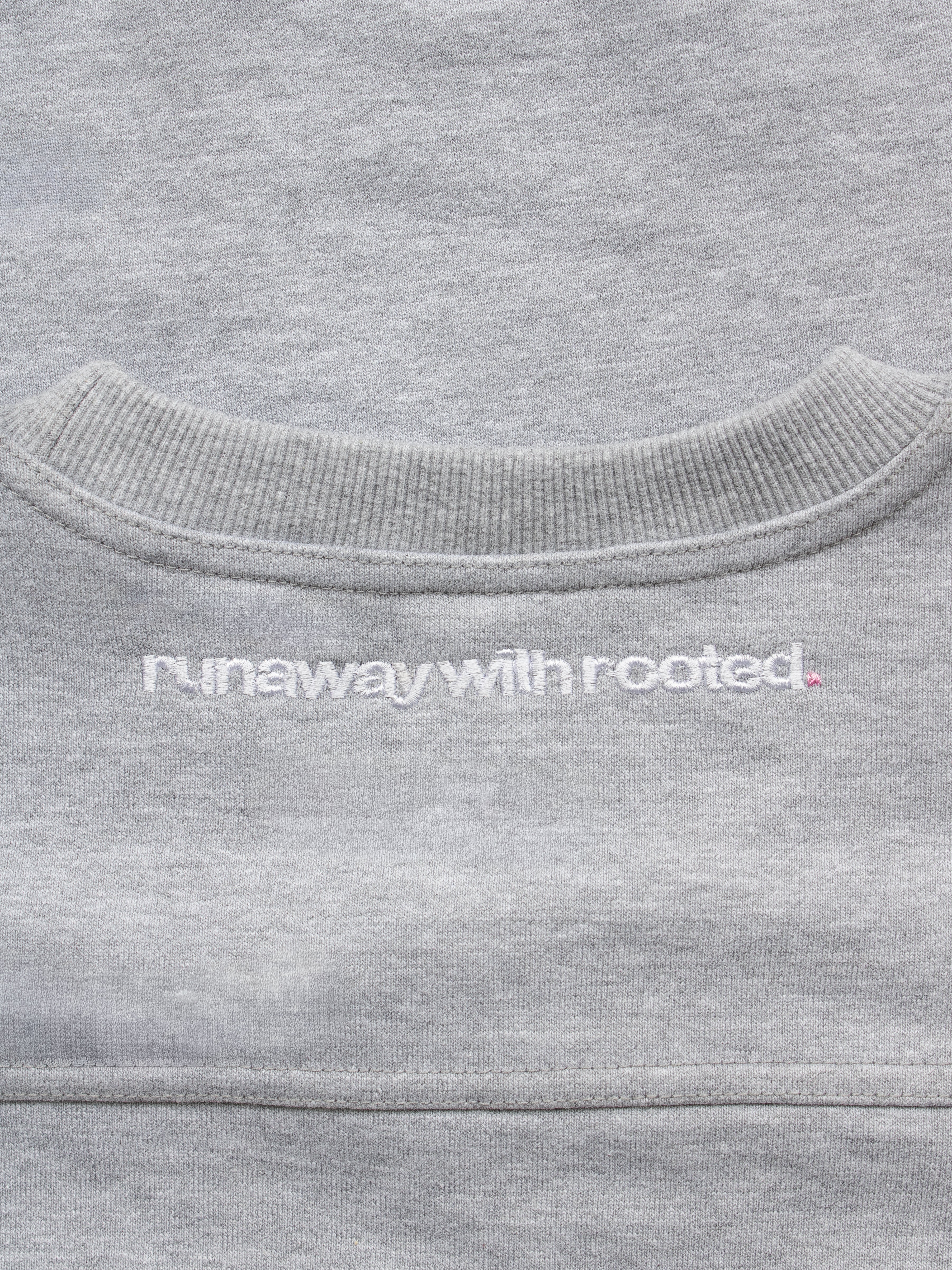 V2 RUNAWAY WITH ROOTED CREWNECK