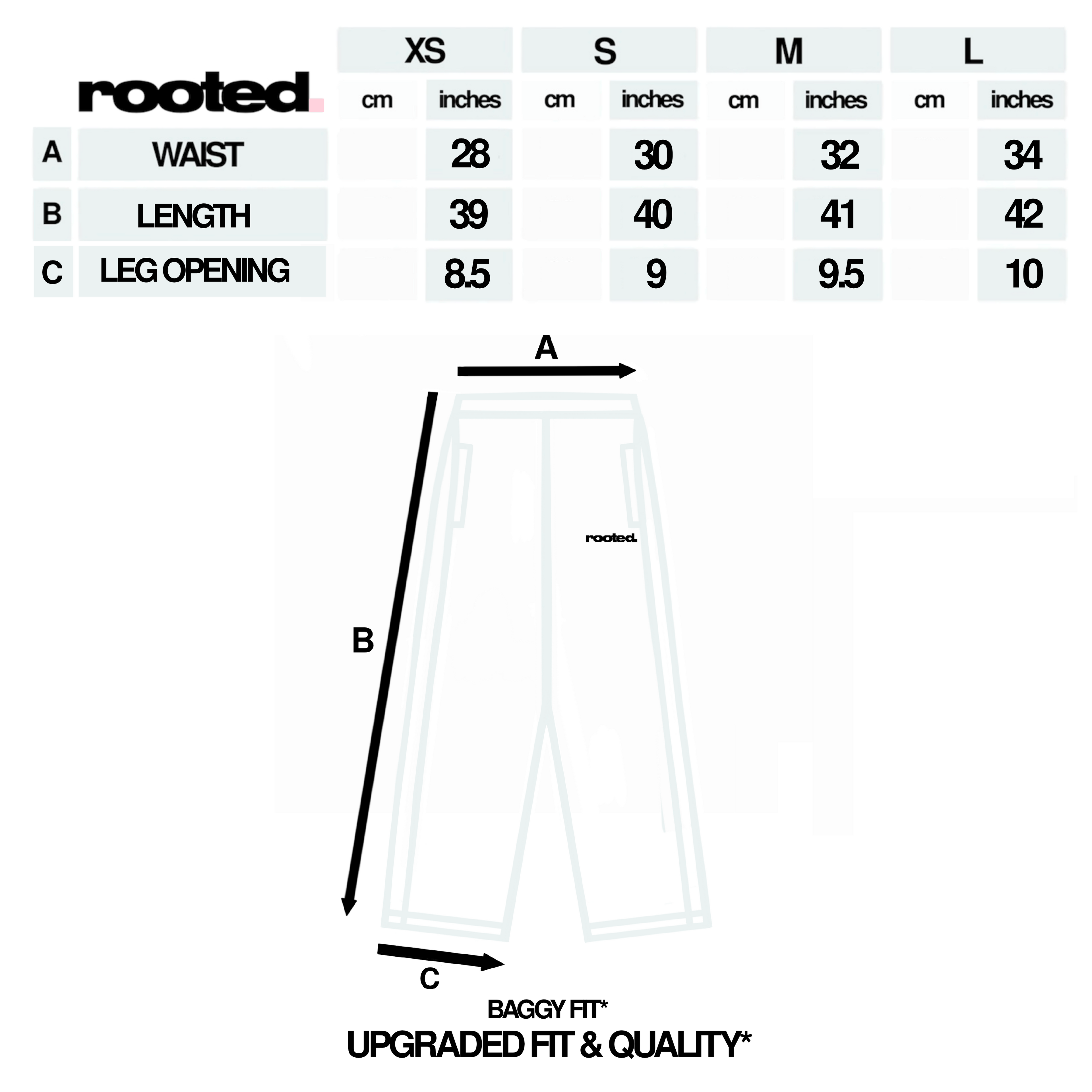 RUNAWAY ROOTED V2 SWEATS
