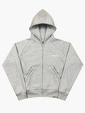 RUNAWAY ROOTED GREY ZIPUP