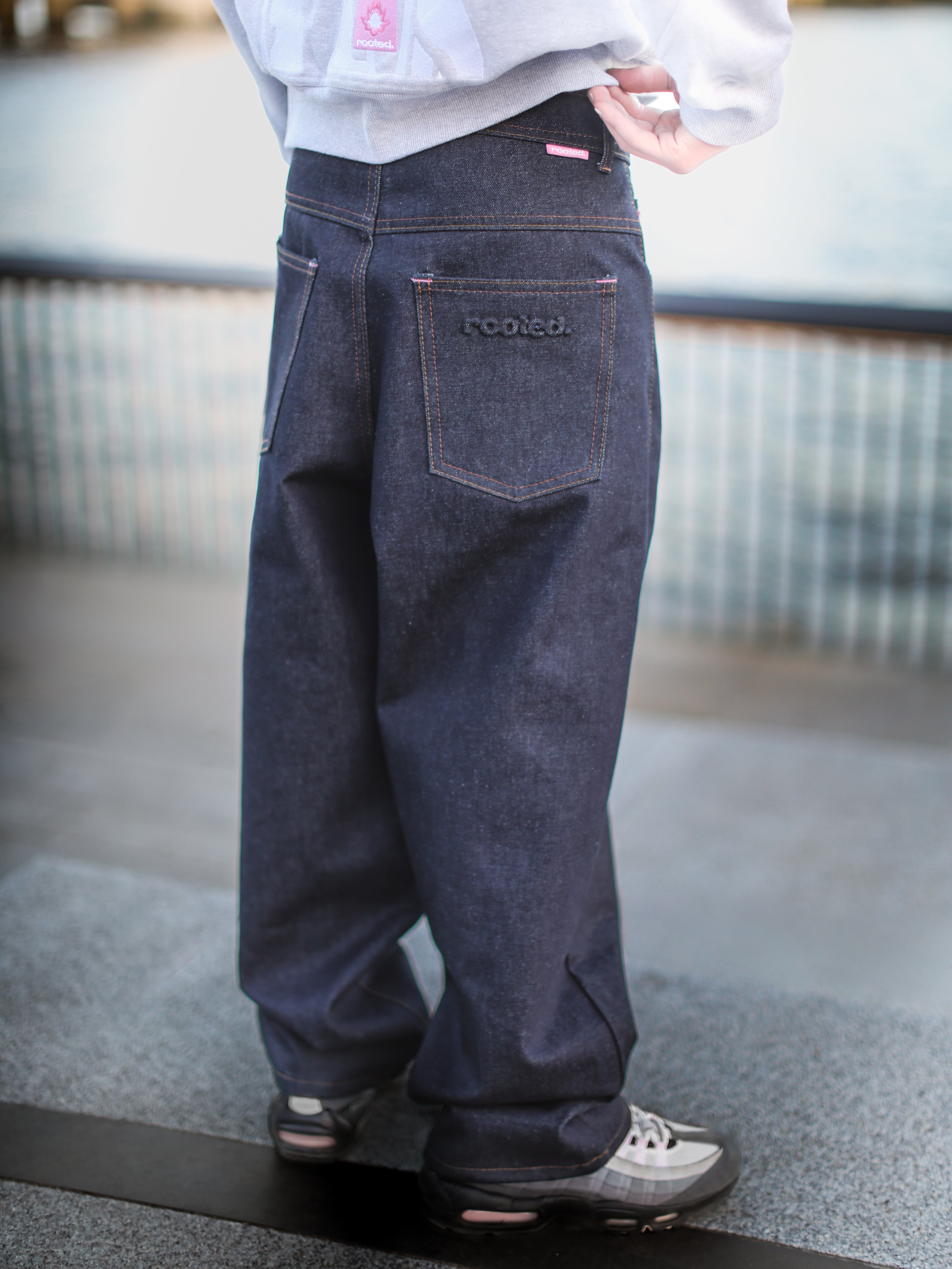 ROOTED BLOOM DENIM
