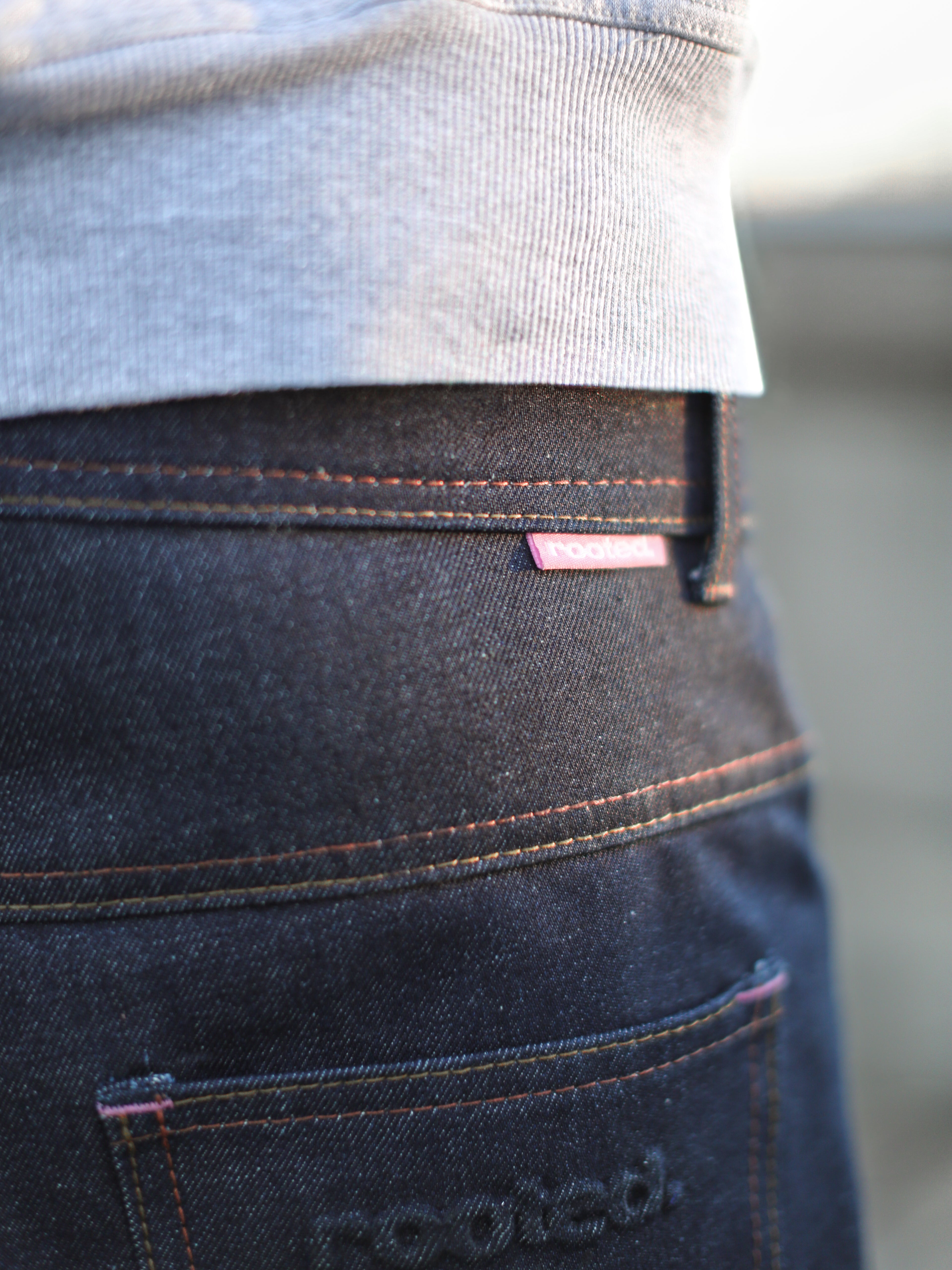 ROOTED BLOOM DENIM