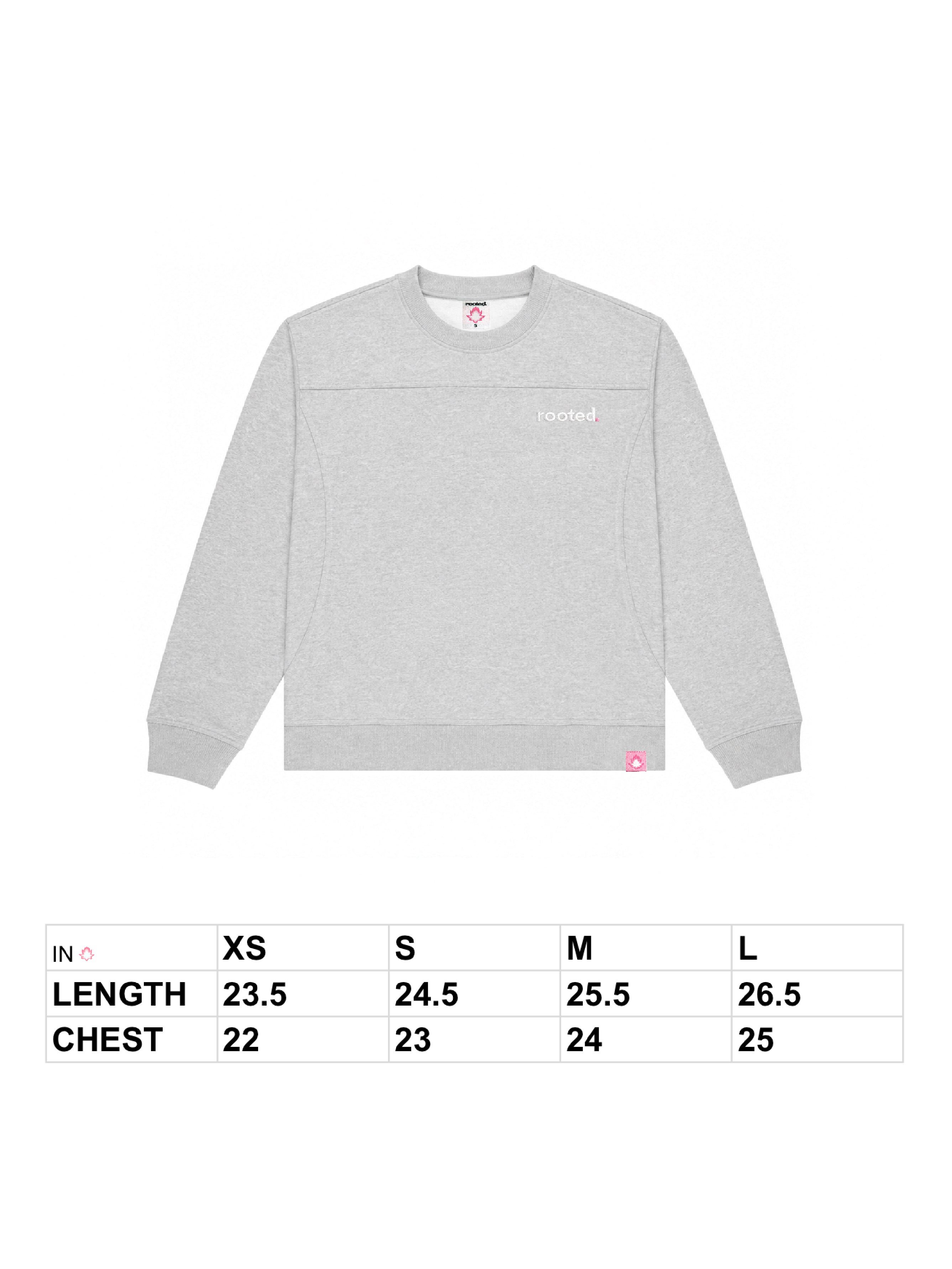 V2 RUNAWAY WITH ROOTED CREWNECK